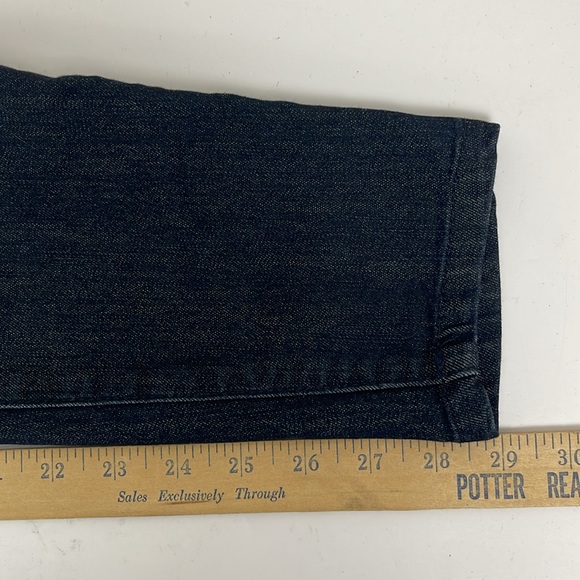 Democracy Ab Solution Dark Wash Stretch Skinny Jeans 34x29 Women's 14 comfort - Picture 6 of 11